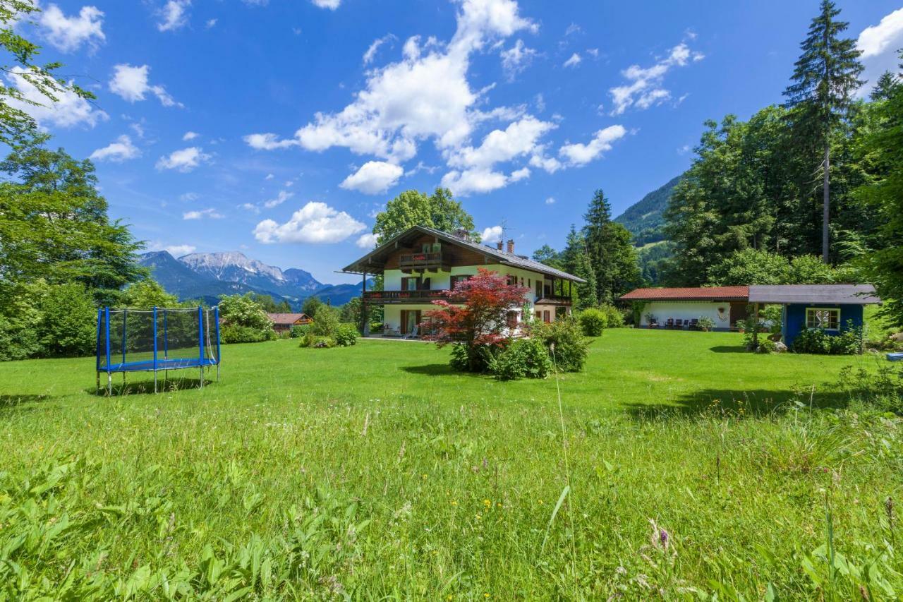 Pension Waldklause, Doppelzimmer Mit Balkon, Dusche, Wc Königssee Dış mekan fotoğraf