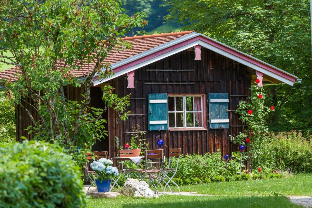 Pension Waldklause, Doppelzimmer Mit Balkon, Dusche, Wc Königssee Dış mekan fotoğraf