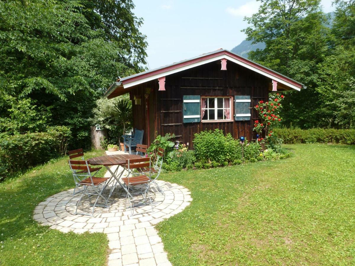 Pension Waldklause, Doppelzimmer Mit Balkon, Dusche, Wc Königssee Dış mekan fotoğraf